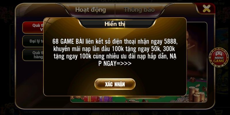 Khuyến Mãi 68gamebai - Săn Thưởng Siêu Đỉnh Dành Cho Mọi Thành Viên 1 Khuyến mãi 68 Game Bài được cập nhật dành cho mọi đối tượng